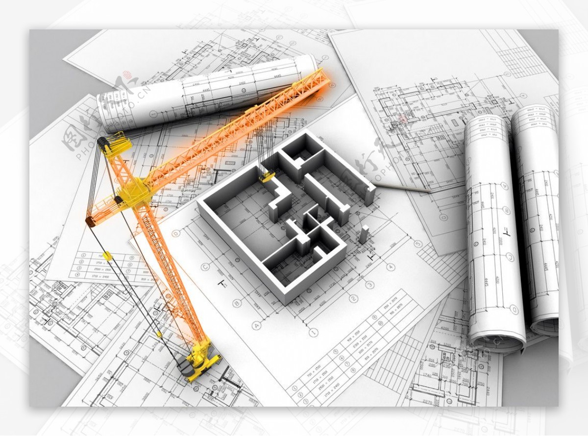 3d建筑设计模型图纸图片