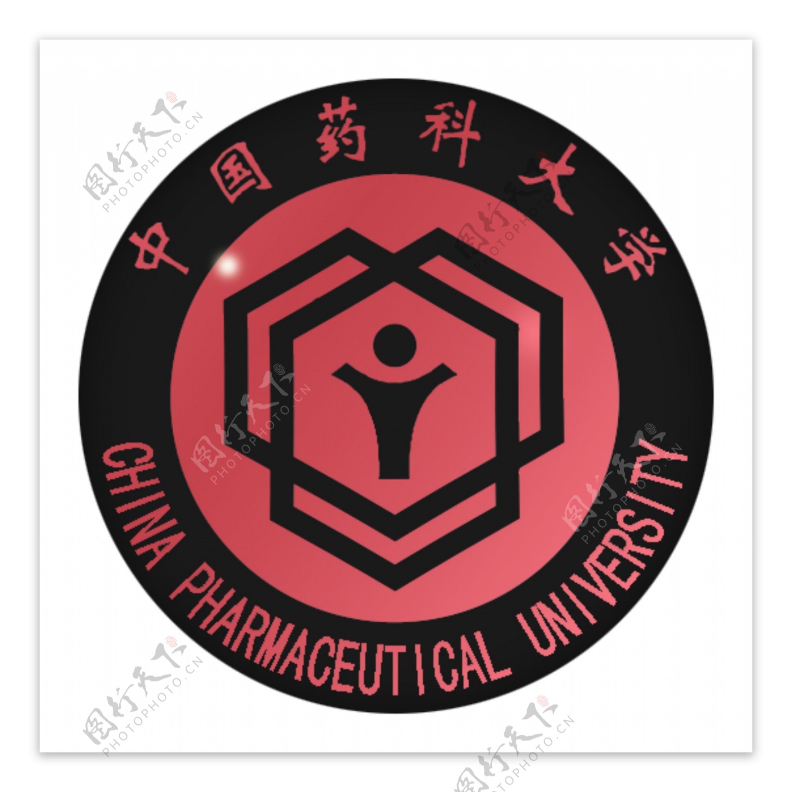 中国药科大学校徽图片
