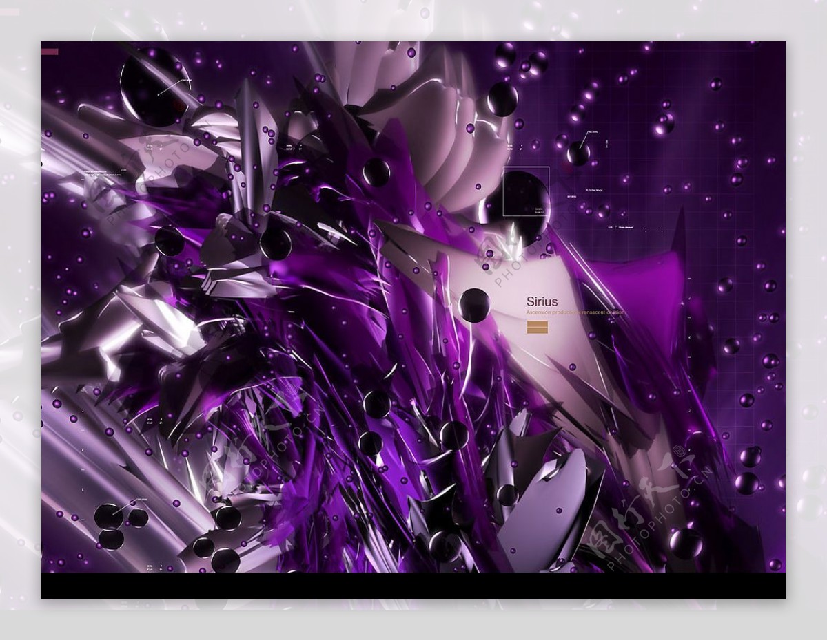 紫色魔幻图片
