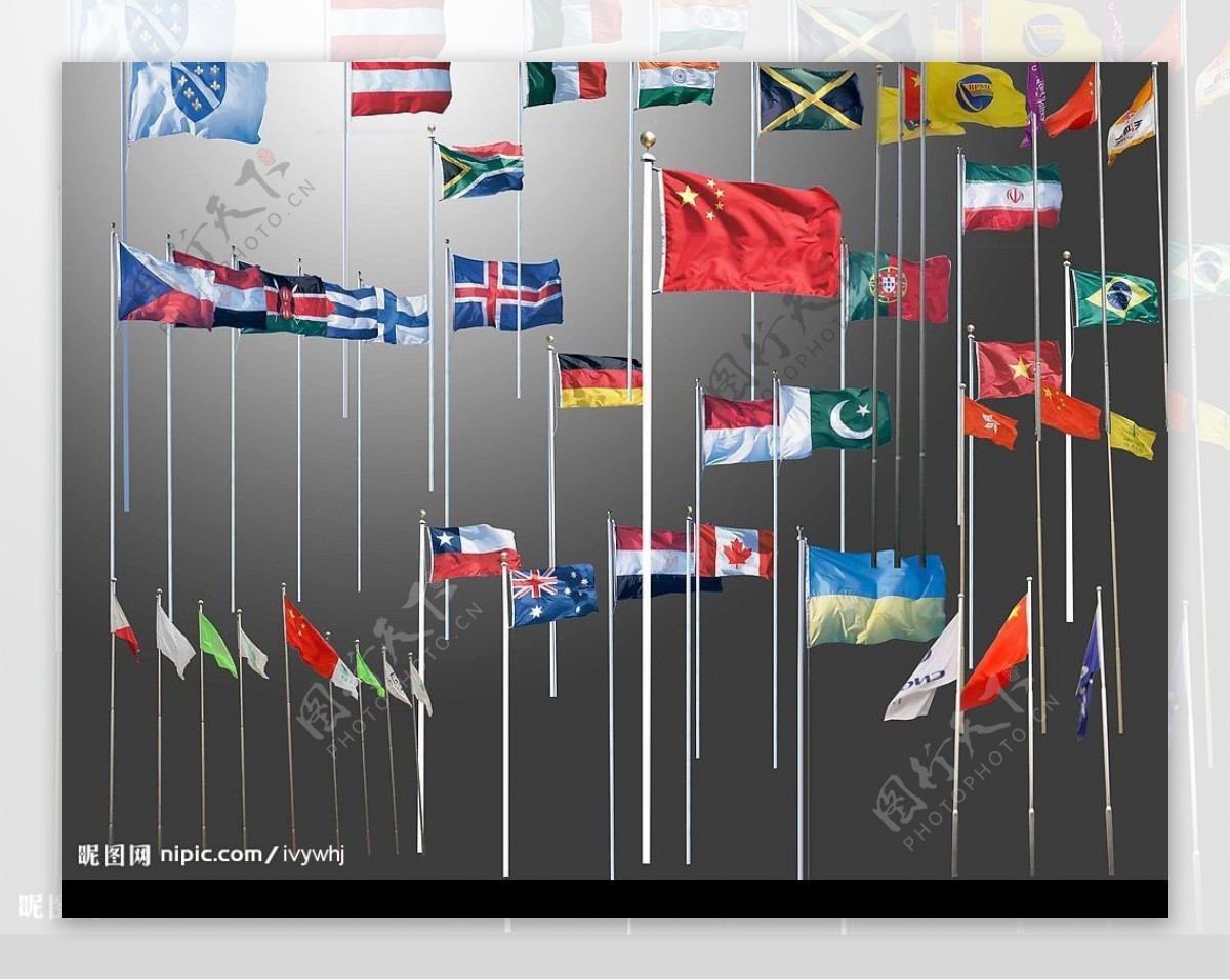 各国国旗PSD图片