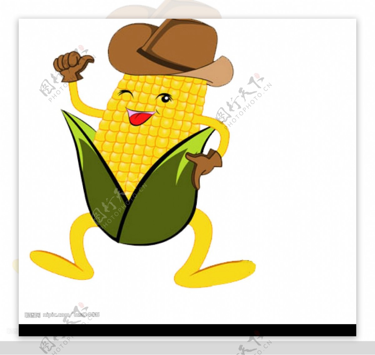玉米人图片