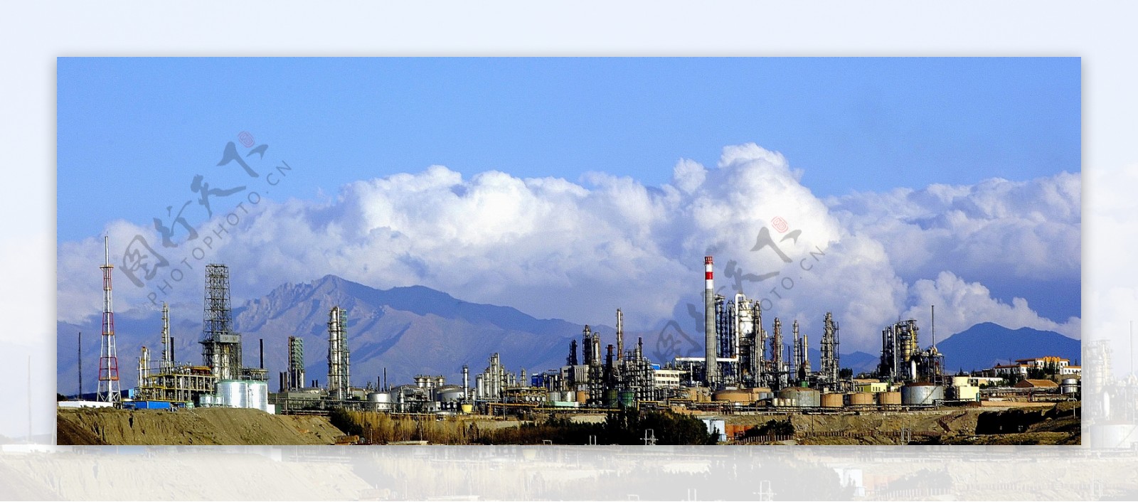 玉门炼油厂图片