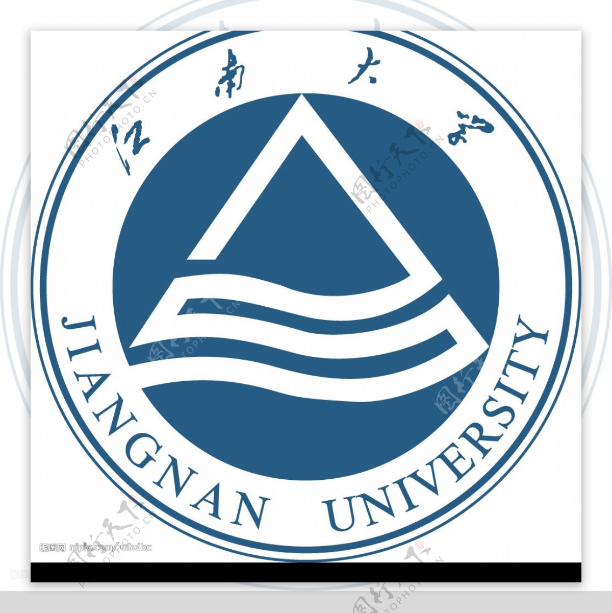 江南大学校徽图片