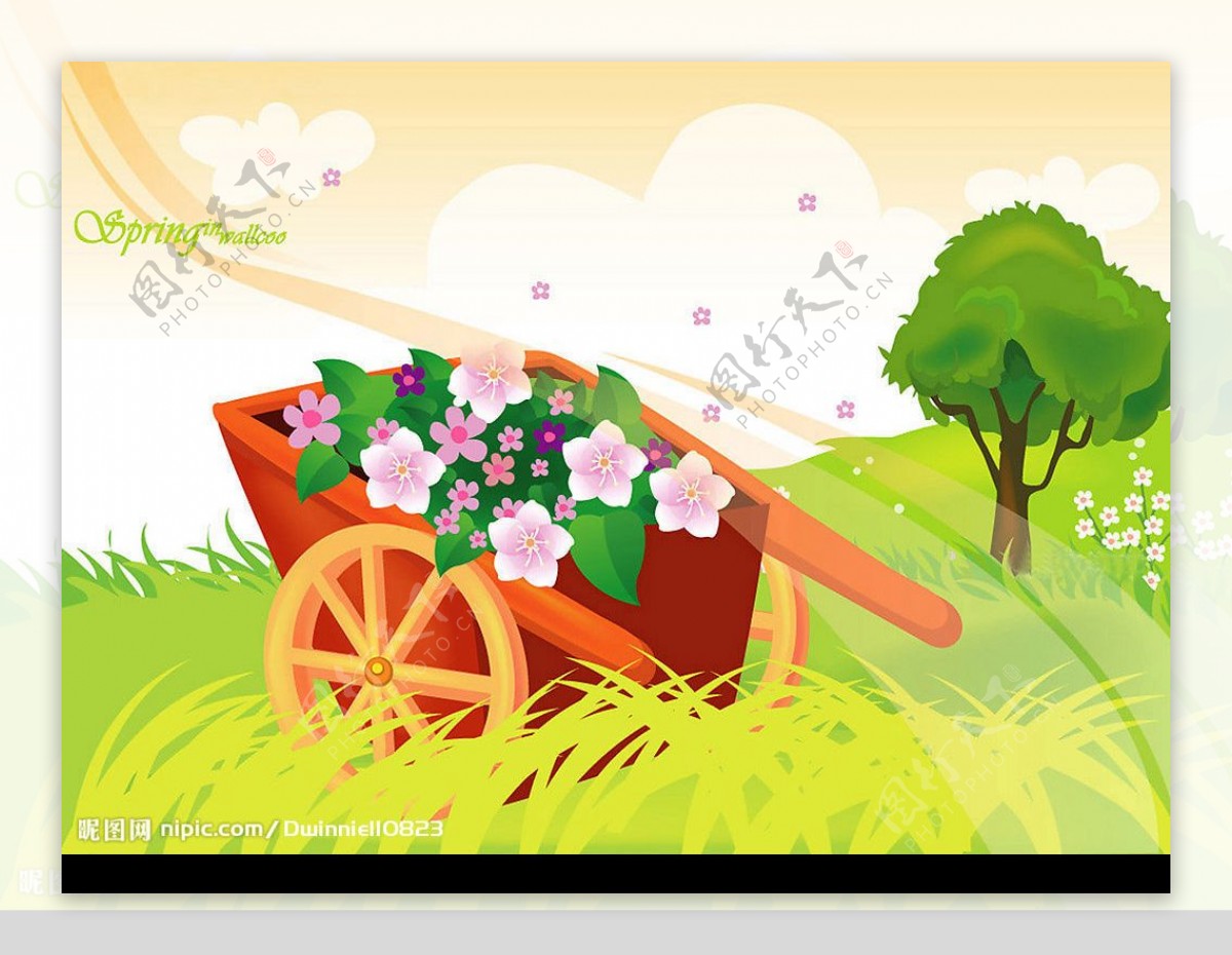 春天来了|插画|儿童插画|yiyunwen - 原创作品 - 站酷 (ZCOOL)