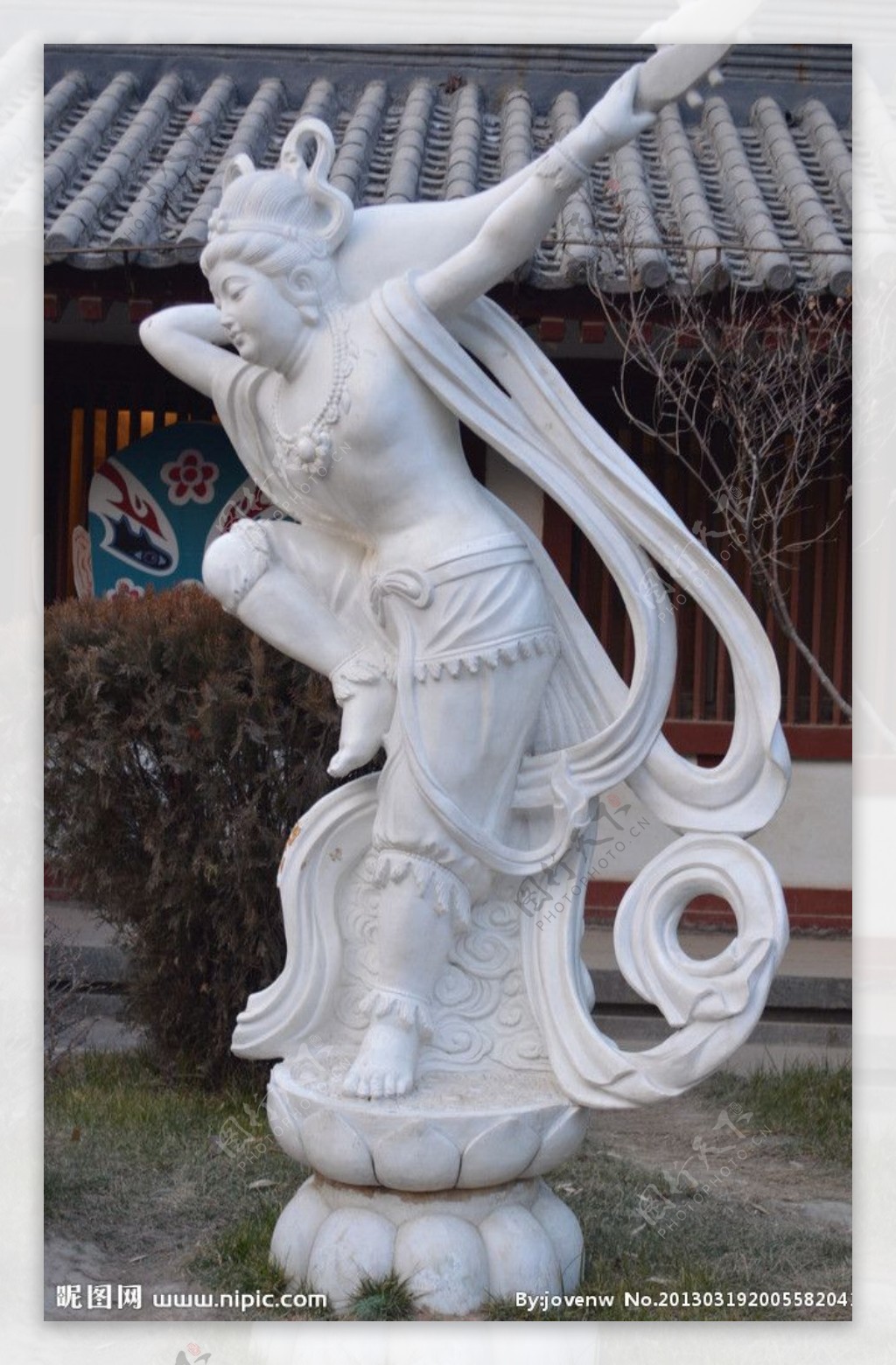 杨贵妃雕像图片