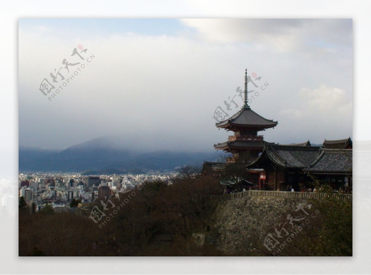 日本风光京都清水寺图片