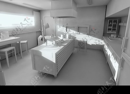 3D室内空间模型精华图片