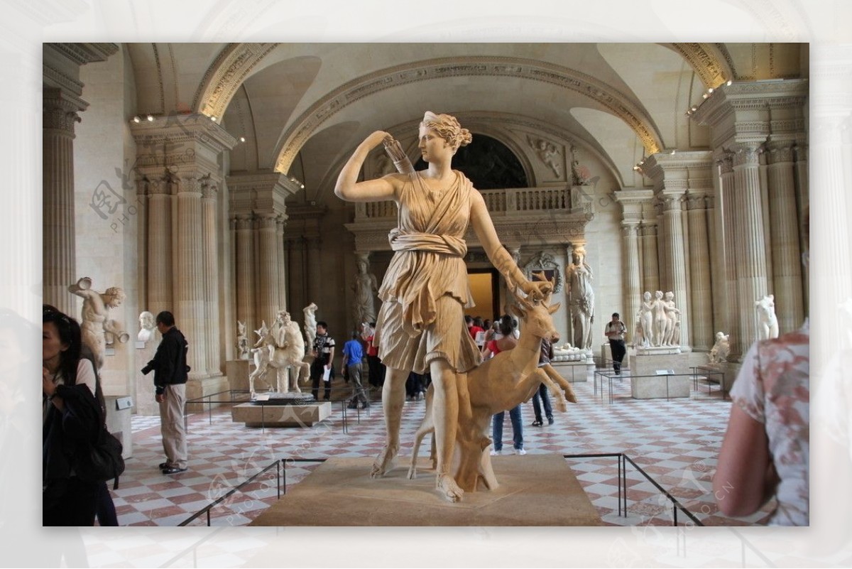 卢浮宫珍藏雕塑图片