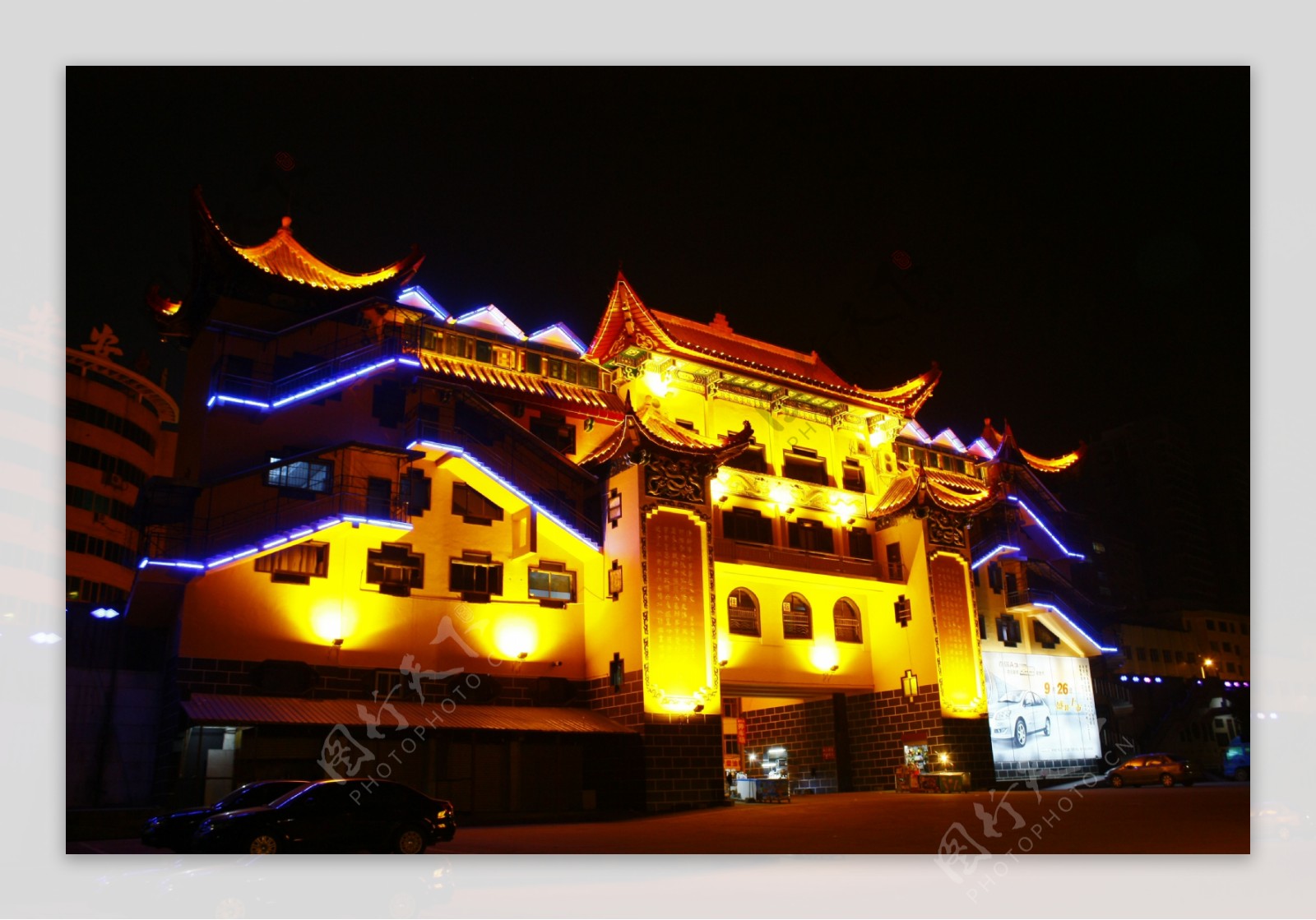 京杭大运河大关桥夜景|摄影|风光|房车大怪兽 - 原创作品 - 站酷 (ZCOOL)