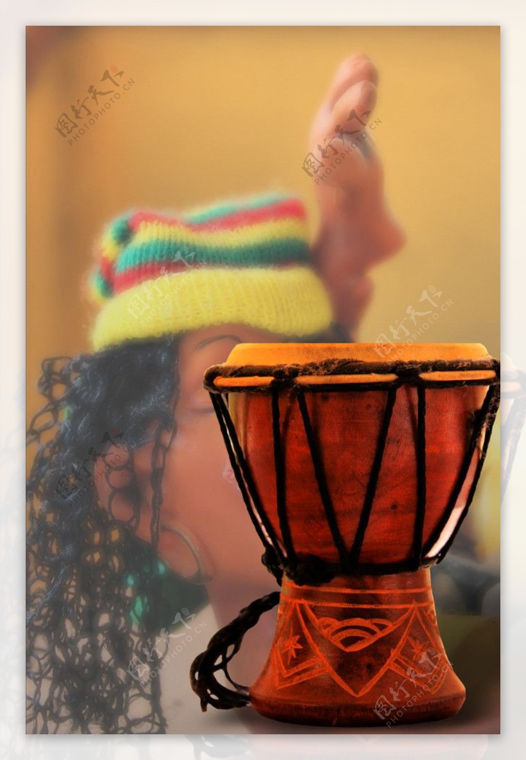 非洲手鼓图片