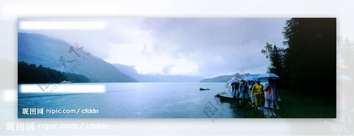 宽幅新疆哈斯湖2图片