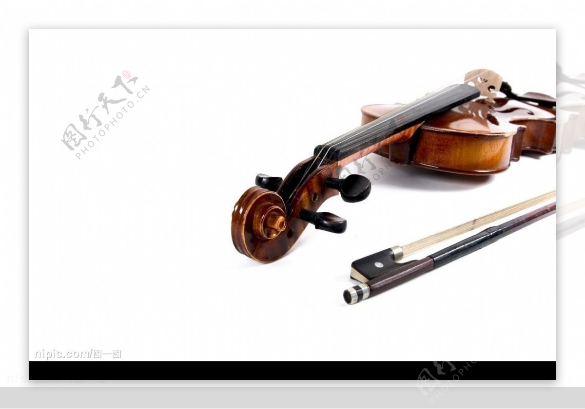 小提琴琴弓图片