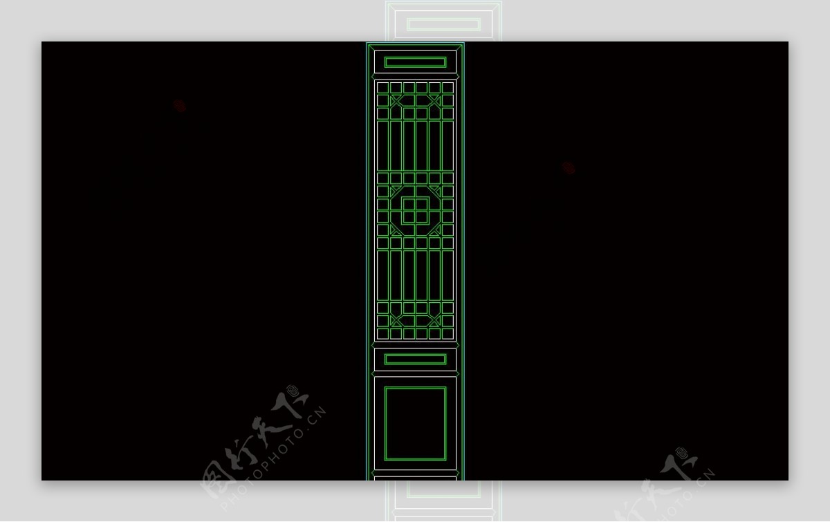 古建筑门类CAD素材图片