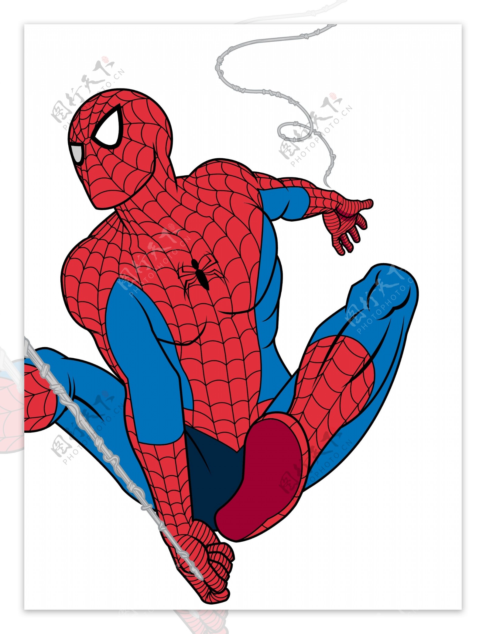 海报设计，合成漫威超级英雄蜘蛛侠海报 - 海报设计 - PS教程自学网
