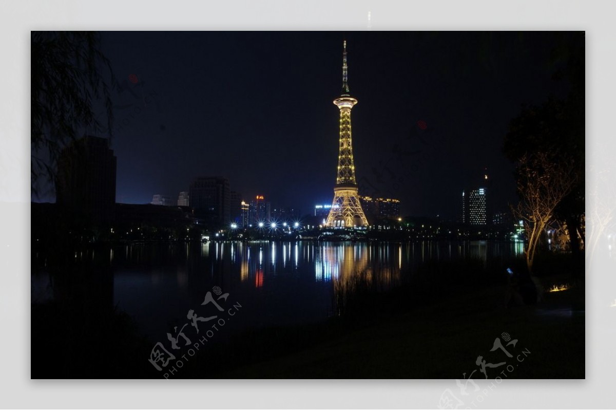 神农城夜景图片