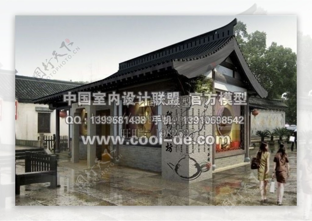 中式古典建筑外观图片