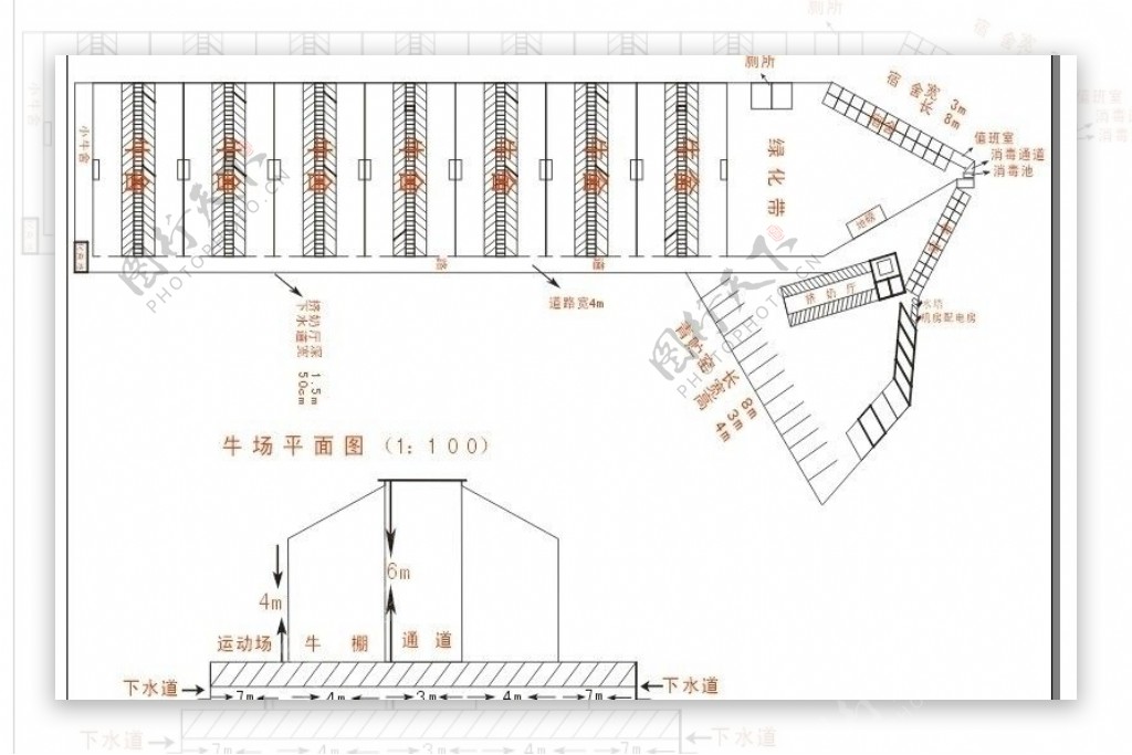 平面建筑图图片