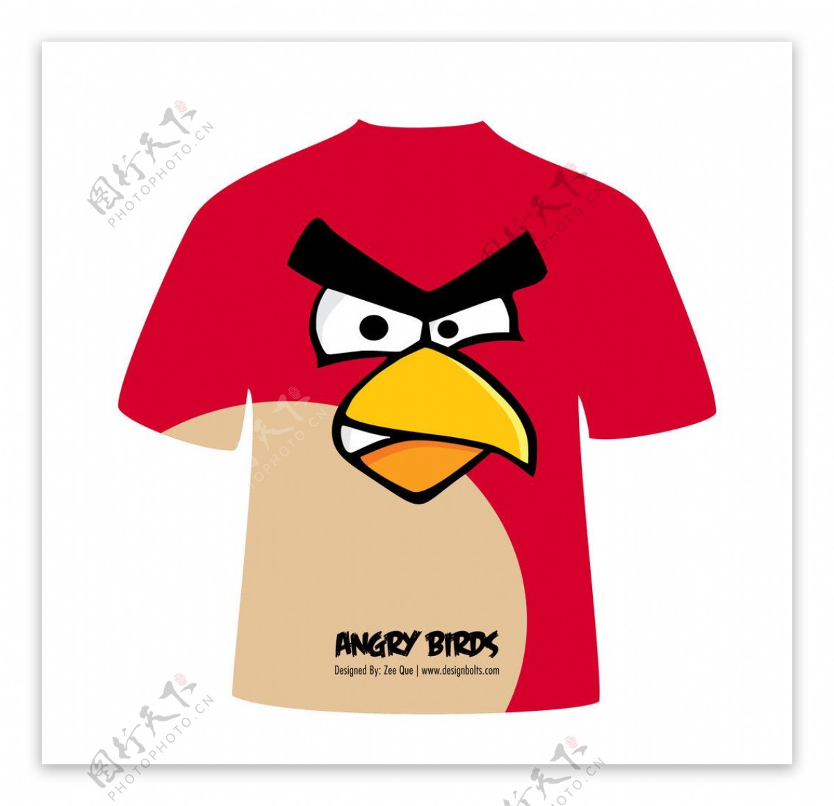 愤怒的小鸟服装设计图片