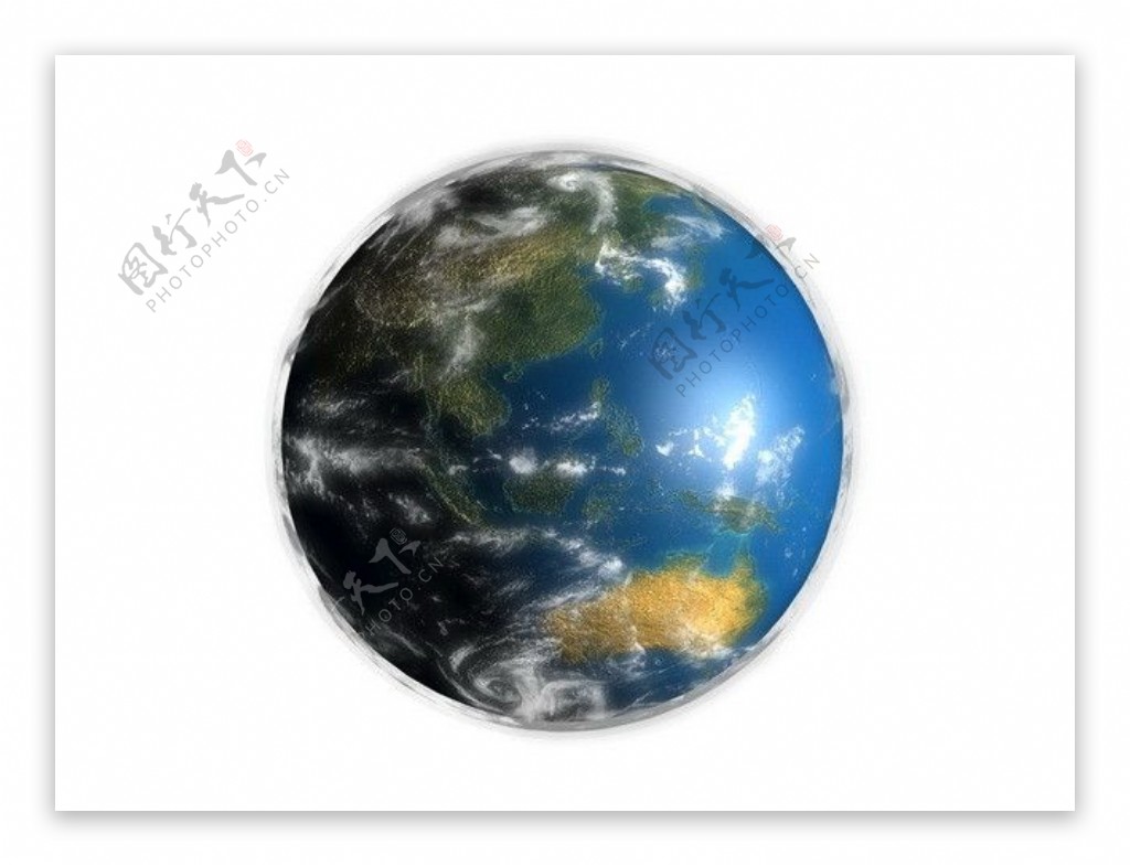 地球3d模型图片