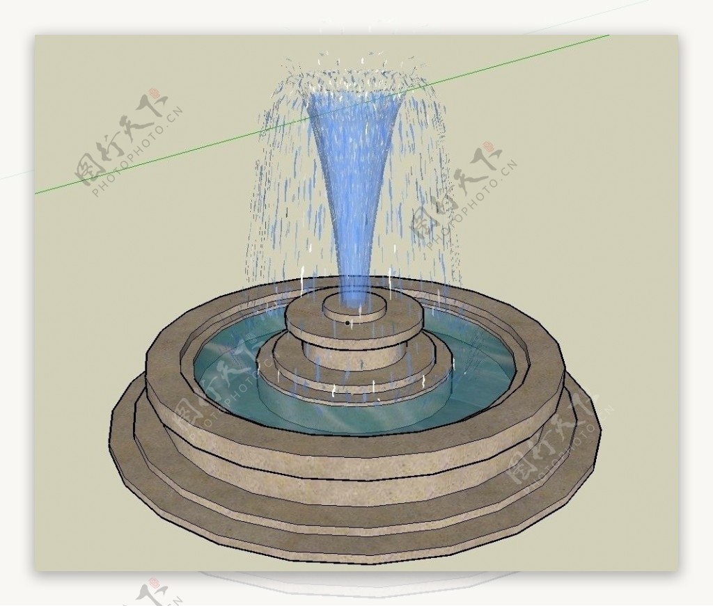 喷泉图片