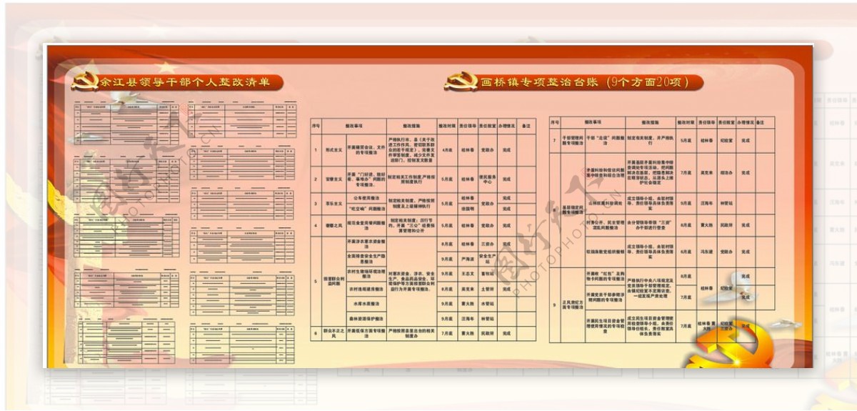 领导干部个人整改清单图片