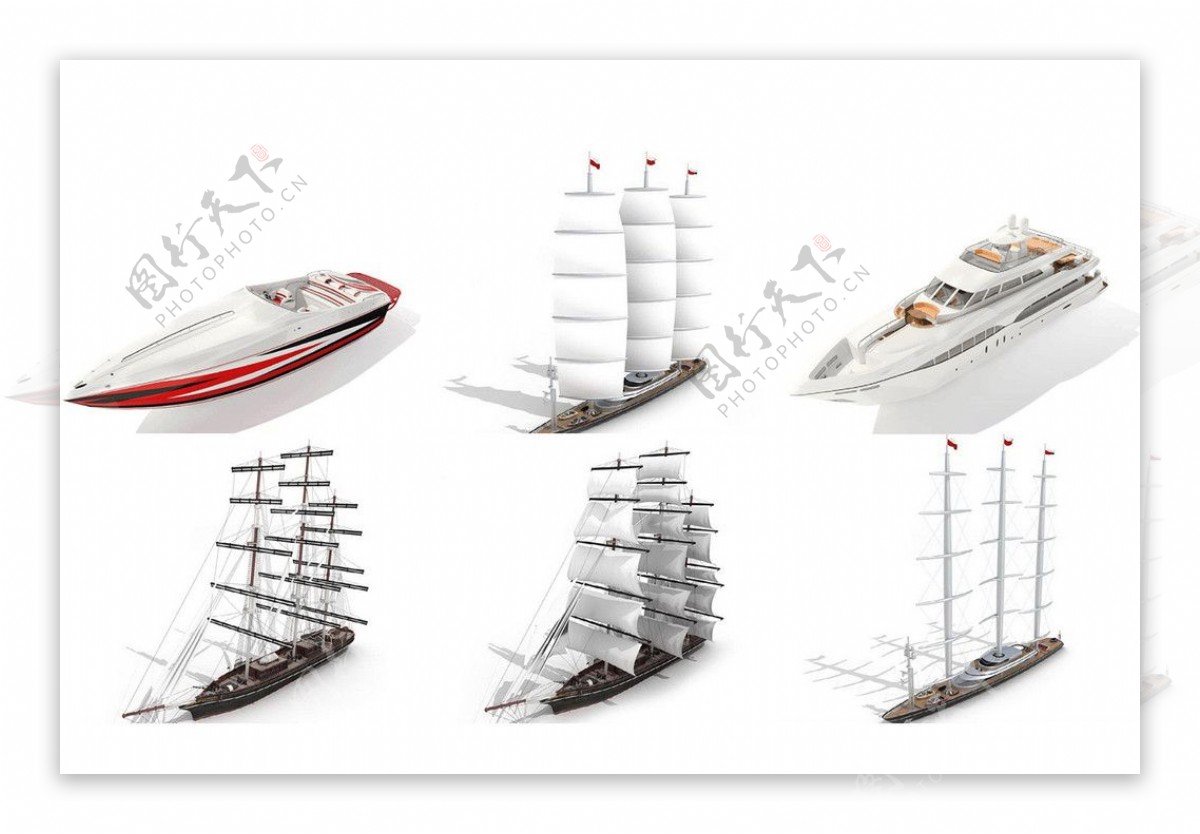 3d船模型图片