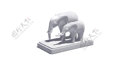 大象模型大象雕塑雕塑模型图片