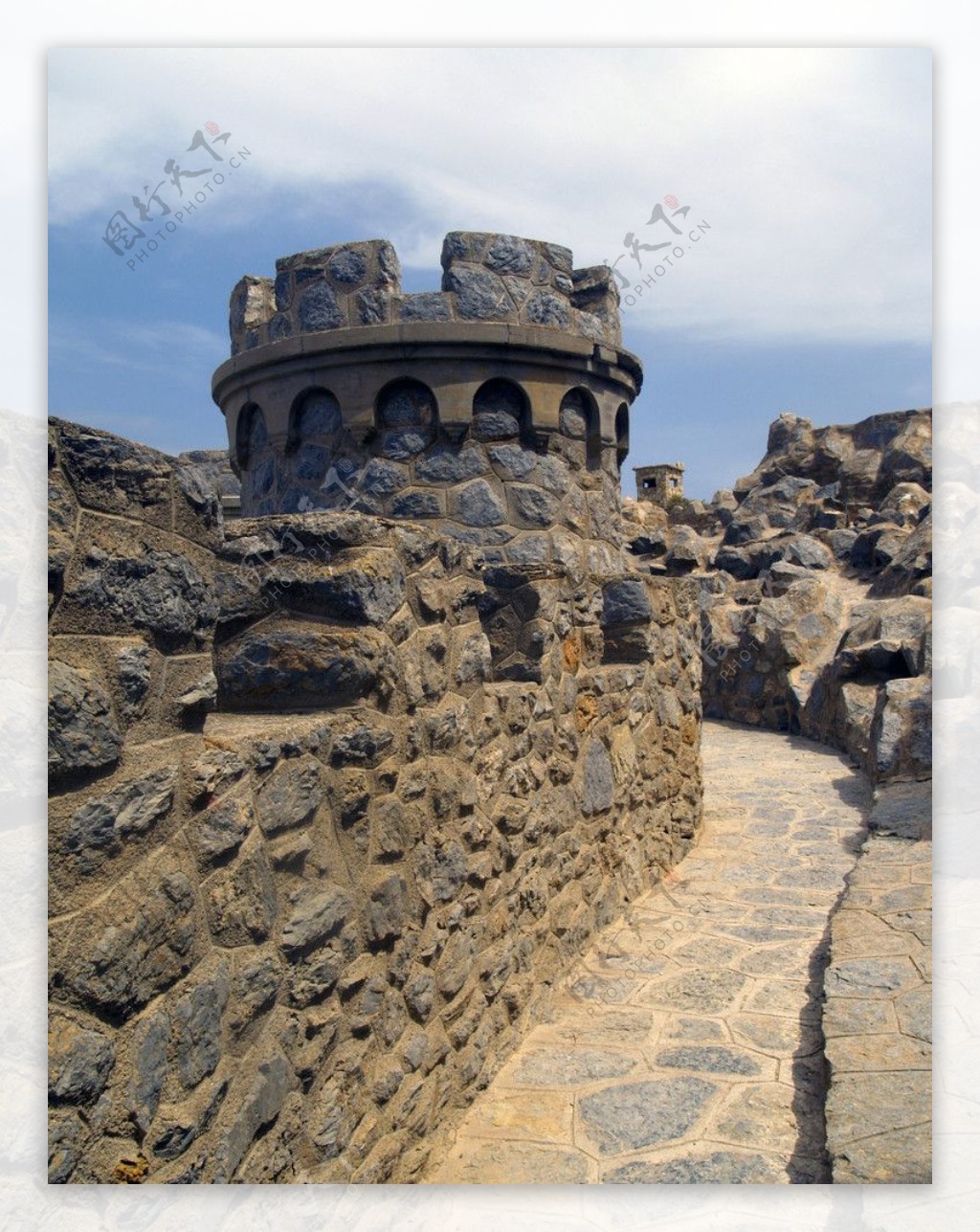 古代防护城墙图片