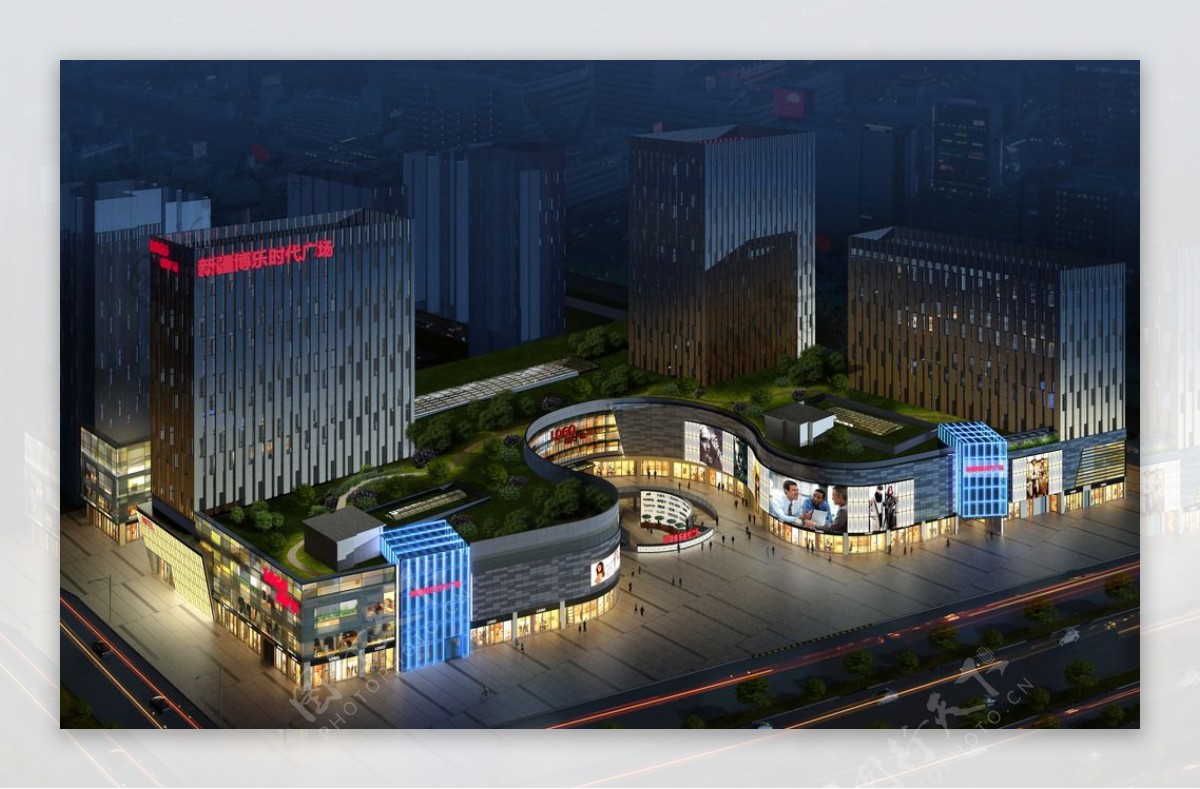 新疆博乐时代广场图片