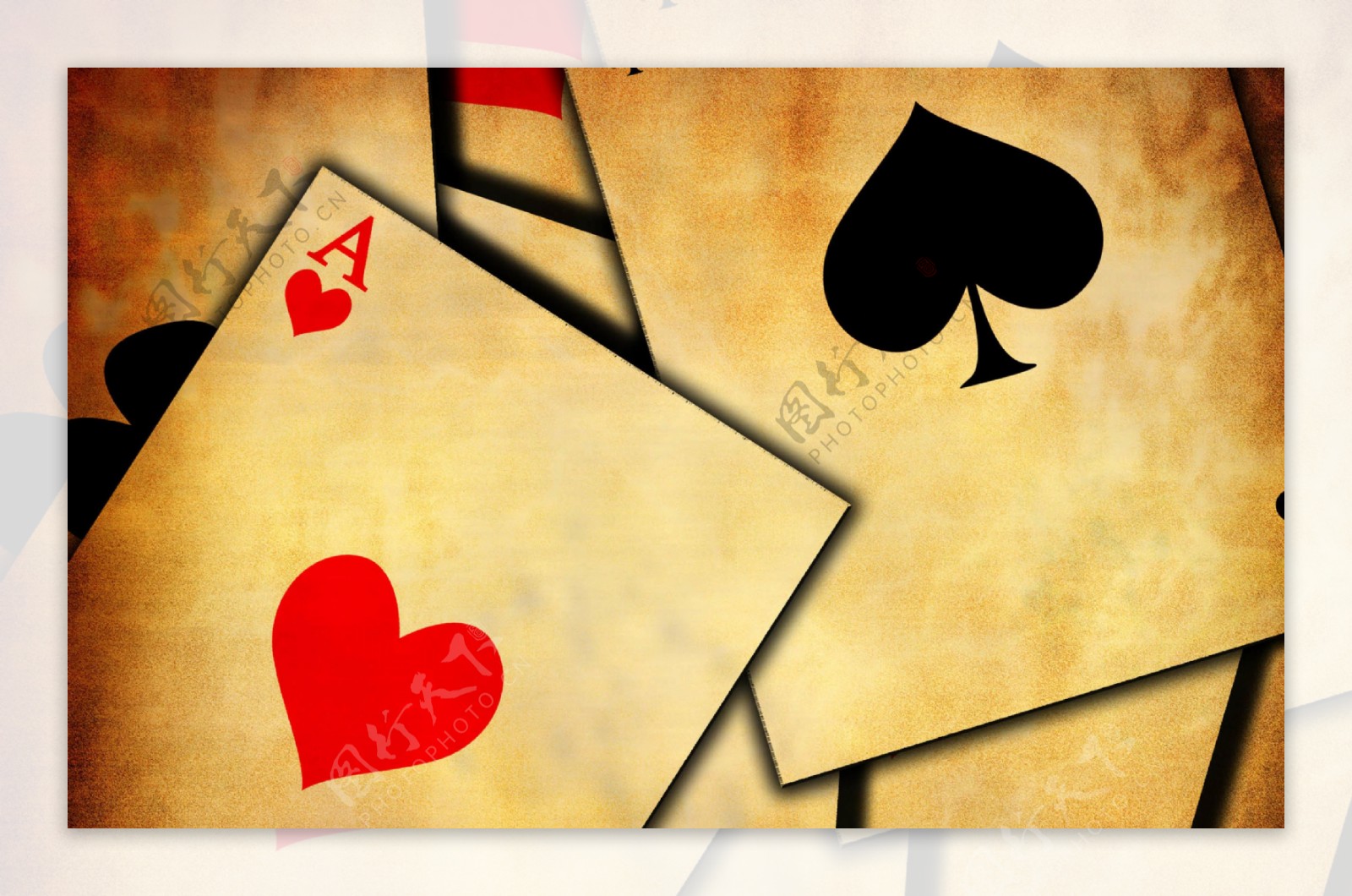 扑克牌高清图片-千叶网