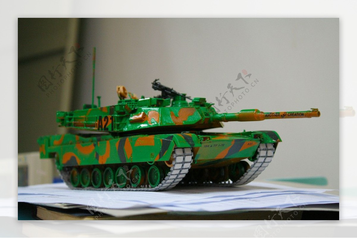 M1A1主战坦克模型图片