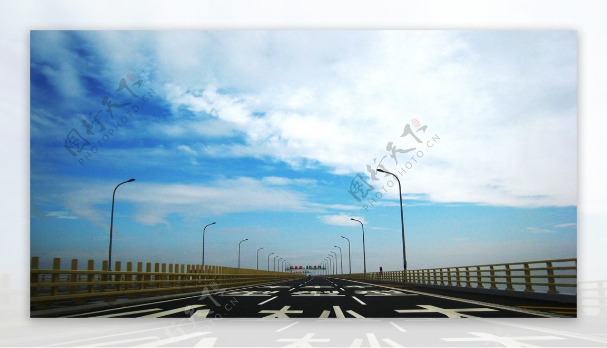 宁波东钱湖跨海大桥图片