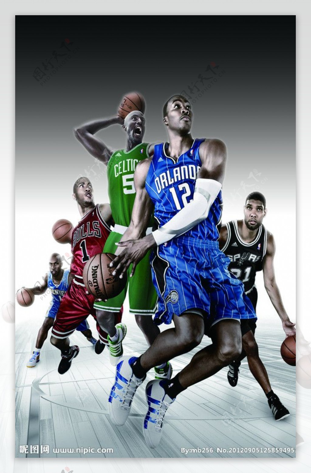 NBA篮球海报图片
