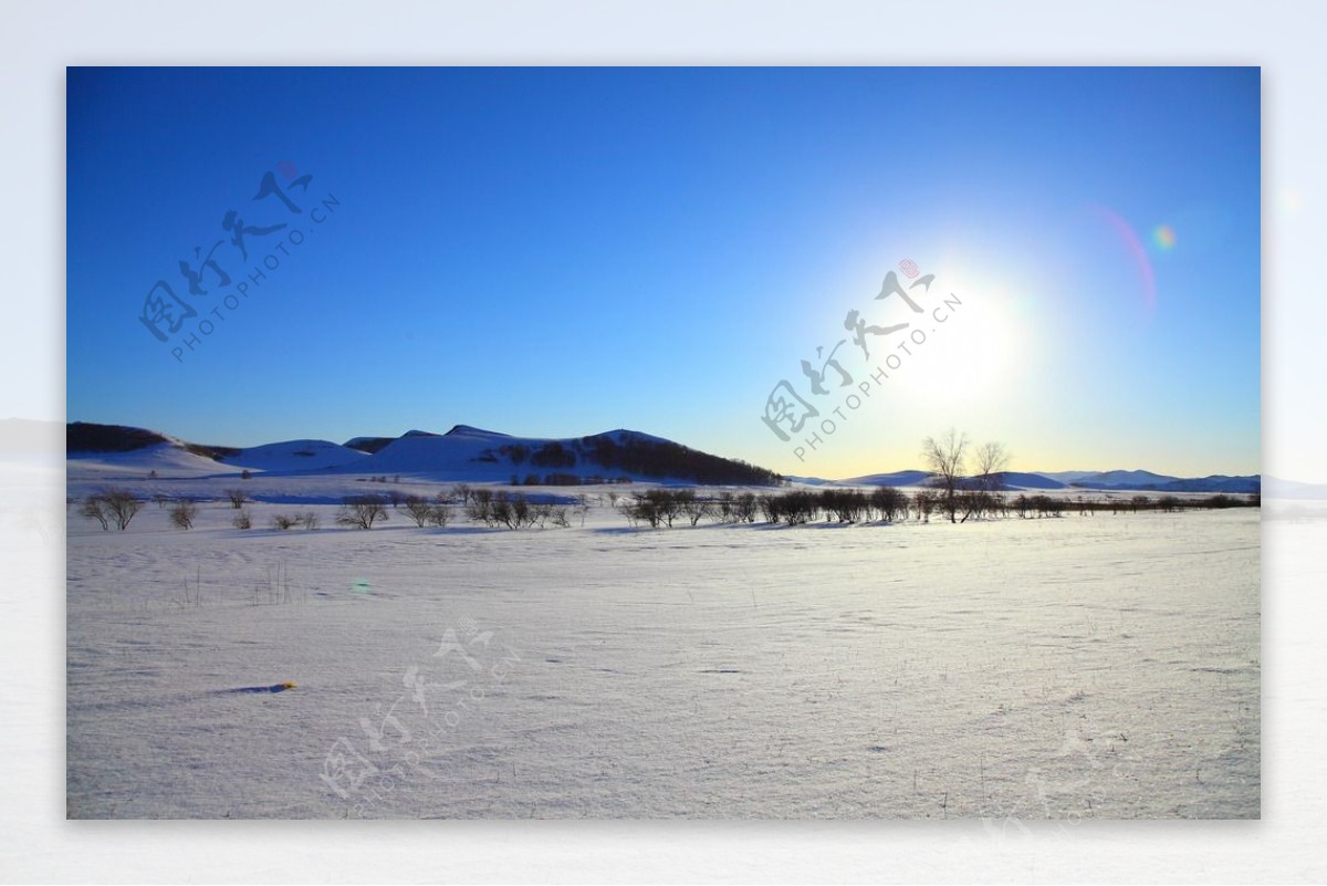 雪景图图片