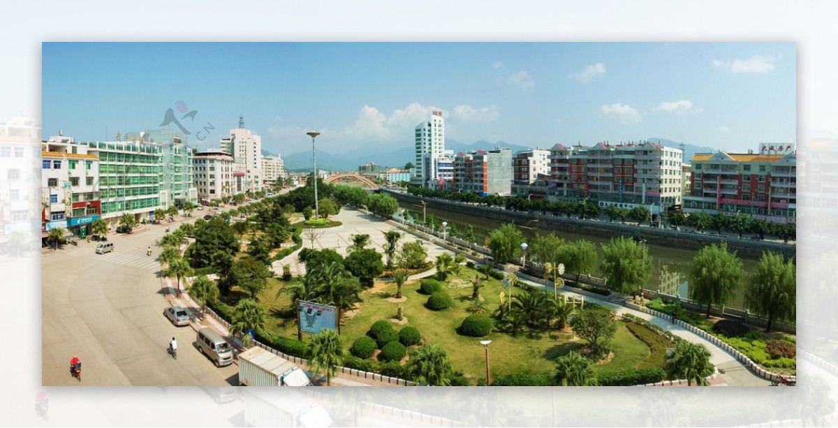 武平县城市风貌图片