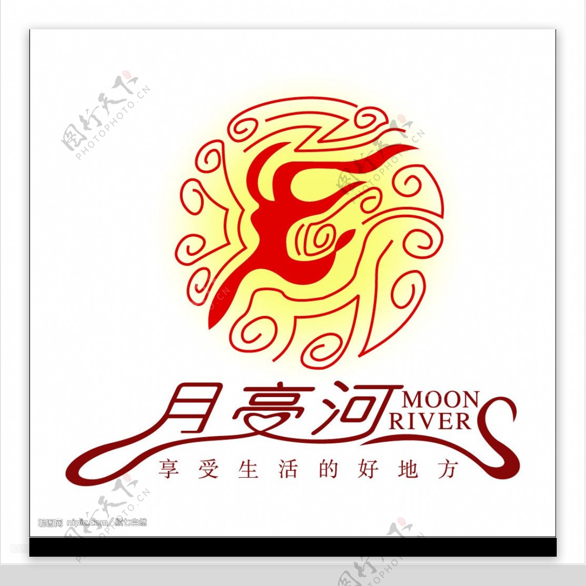 月亮河LOGO图片