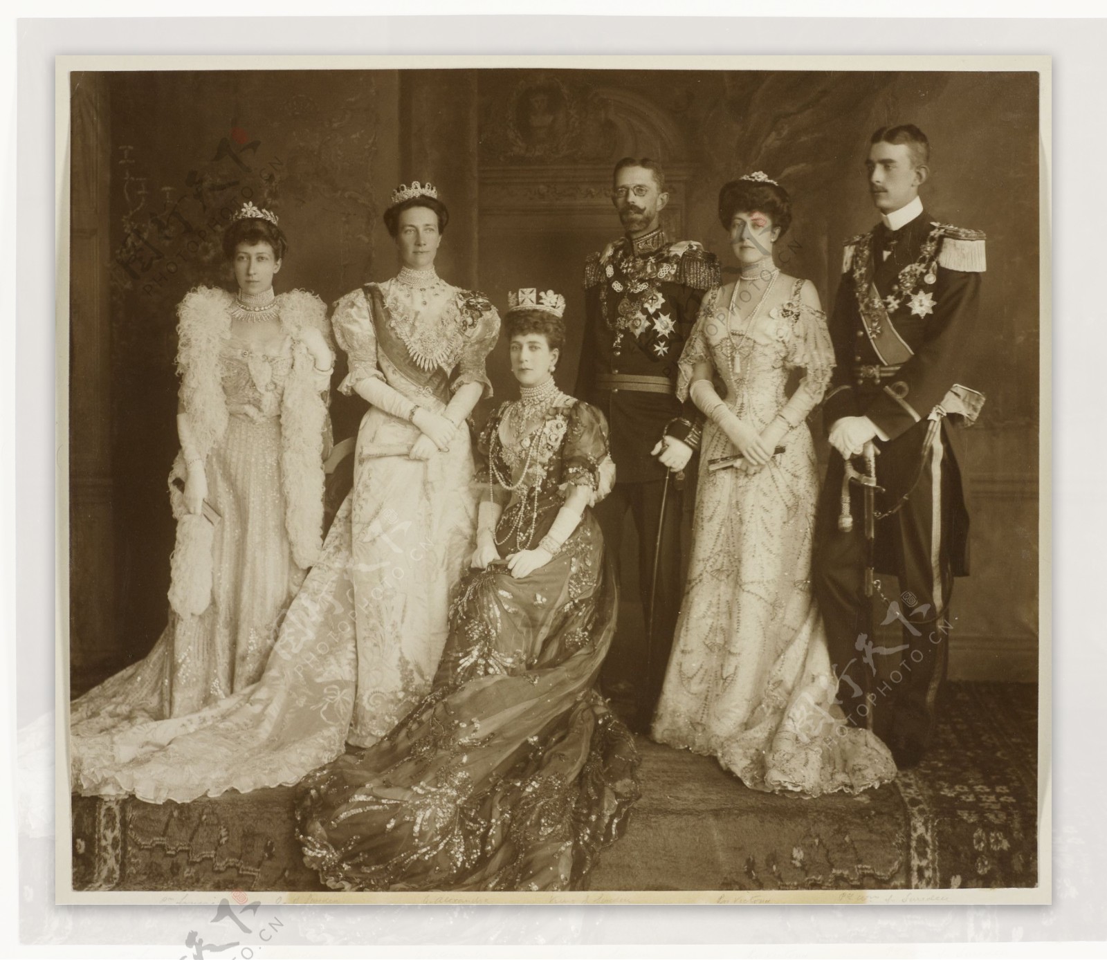 英国王室照片图片