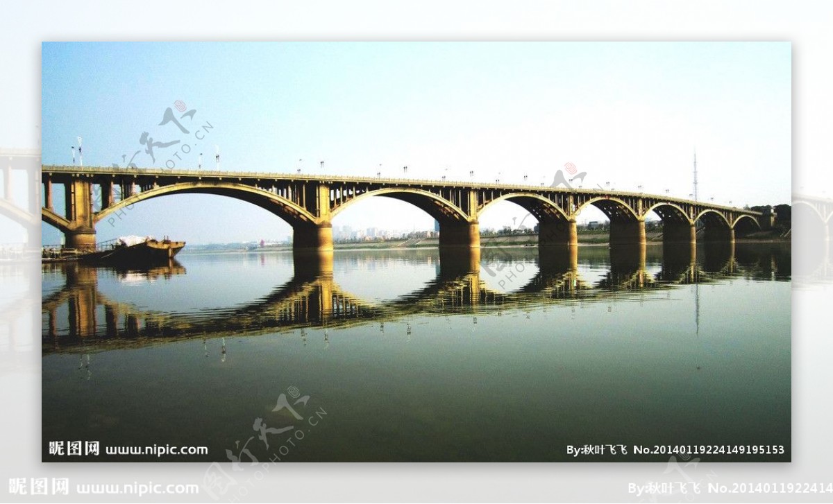 湘潭一桥风光图片