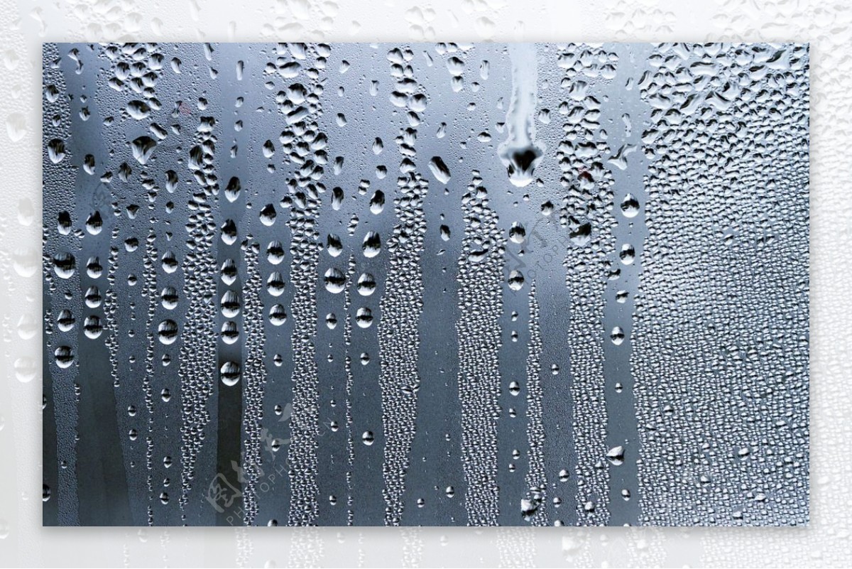 雨天的水珠水珠水滴图片