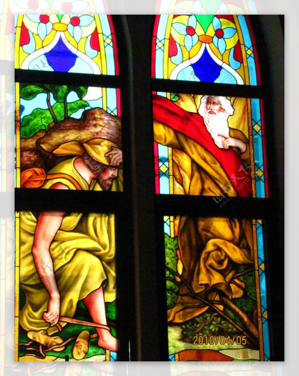 教堂玻璃8226彩绘玻璃图片