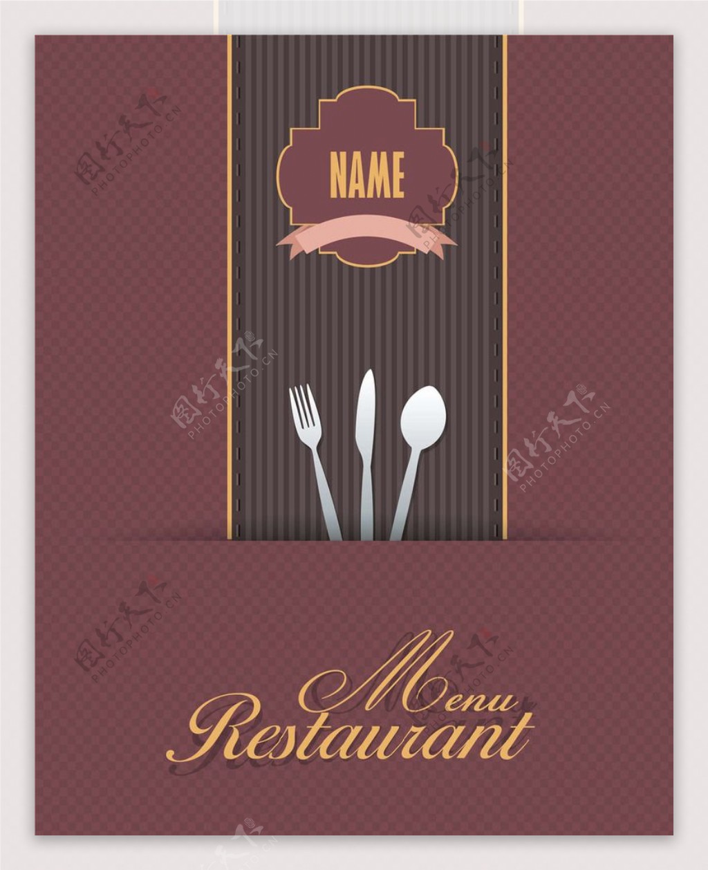 饭店菜单图标图片