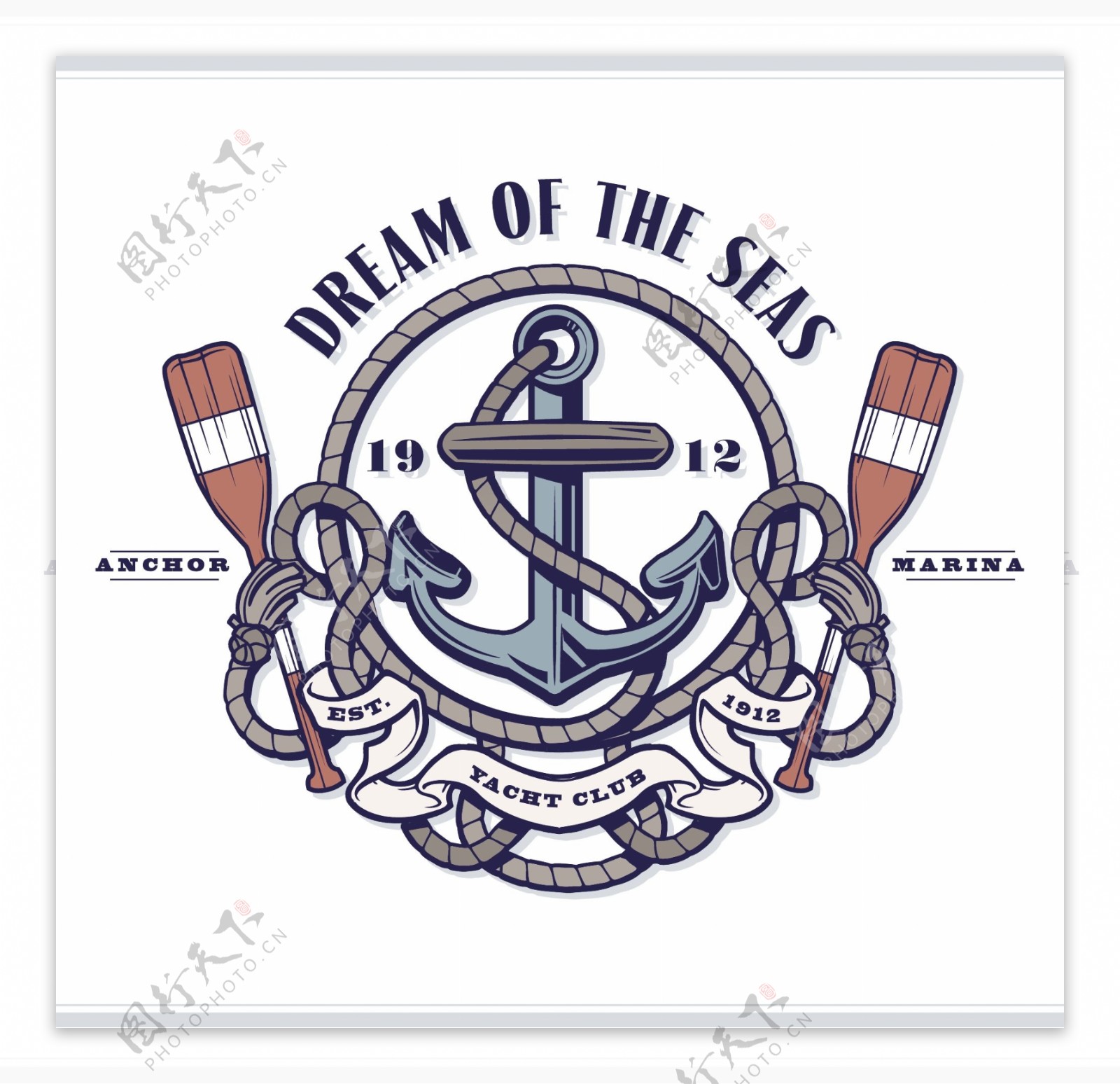 航海水手海军图标图片