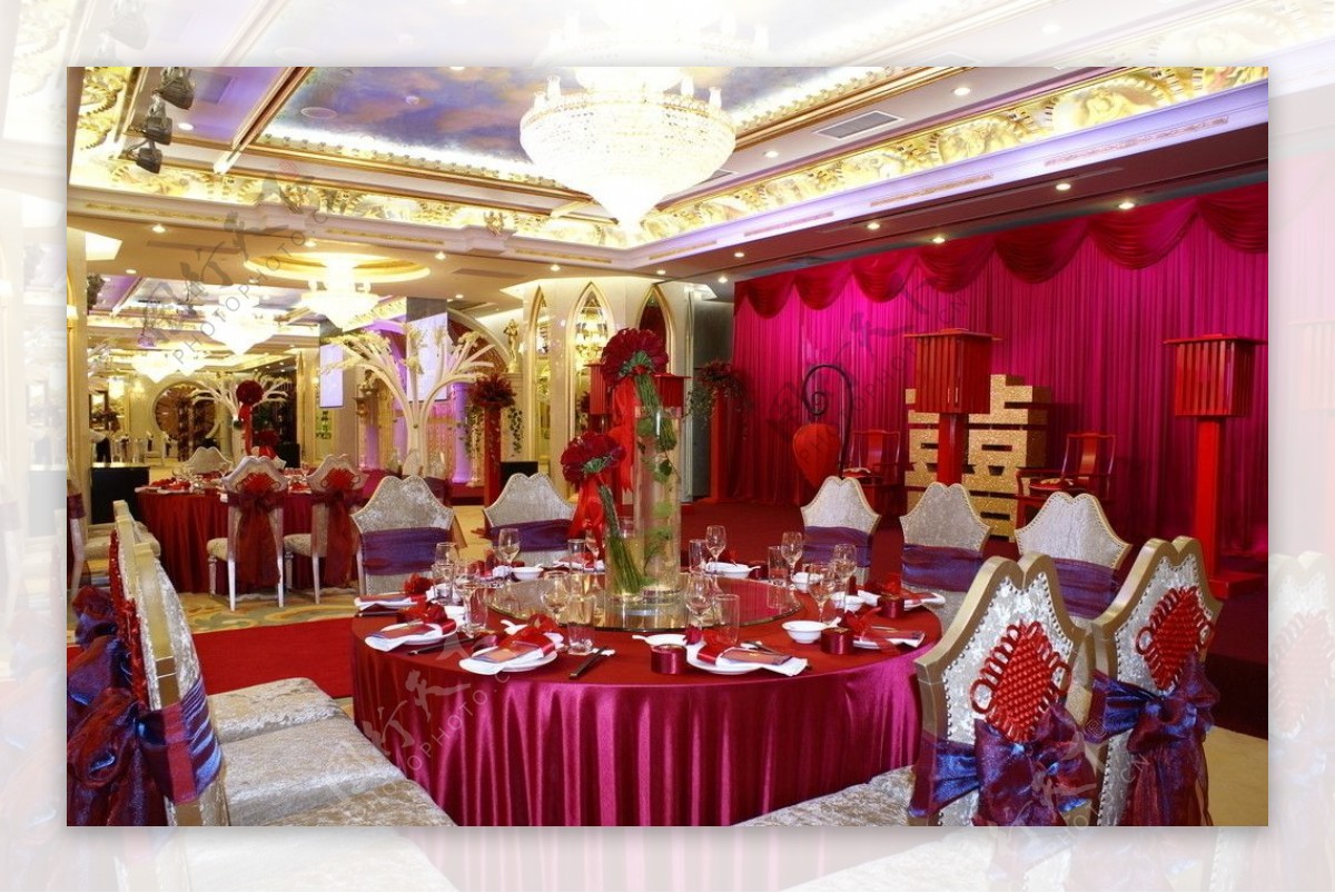 中式婚宴展示图片