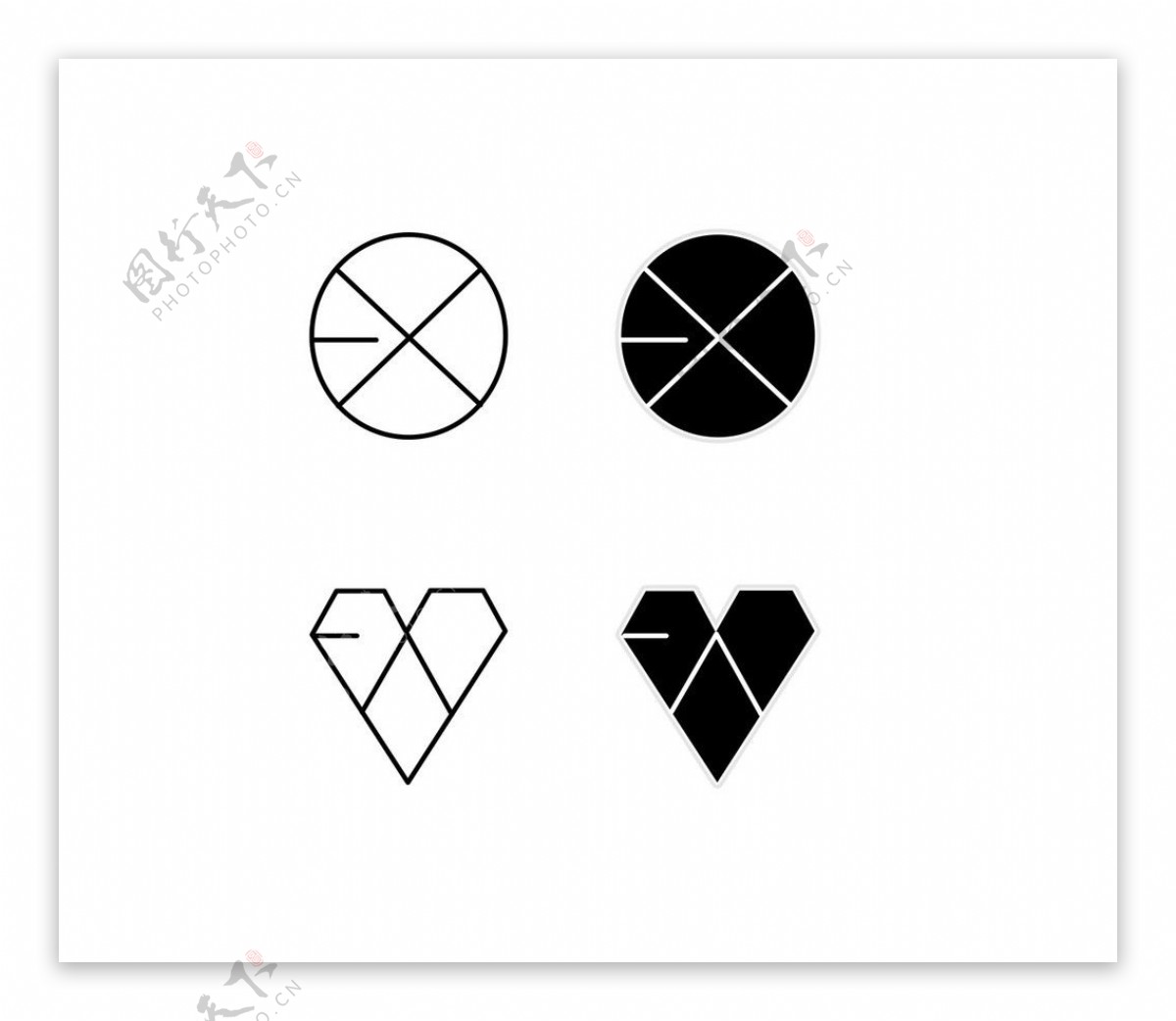 Hình nền EXO Logo - Top Những Hình Ảnh Đẹp