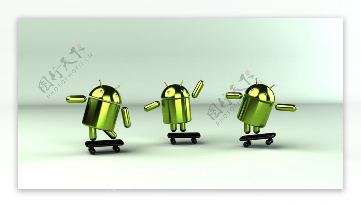 安卓系统谷歌小绿人图片