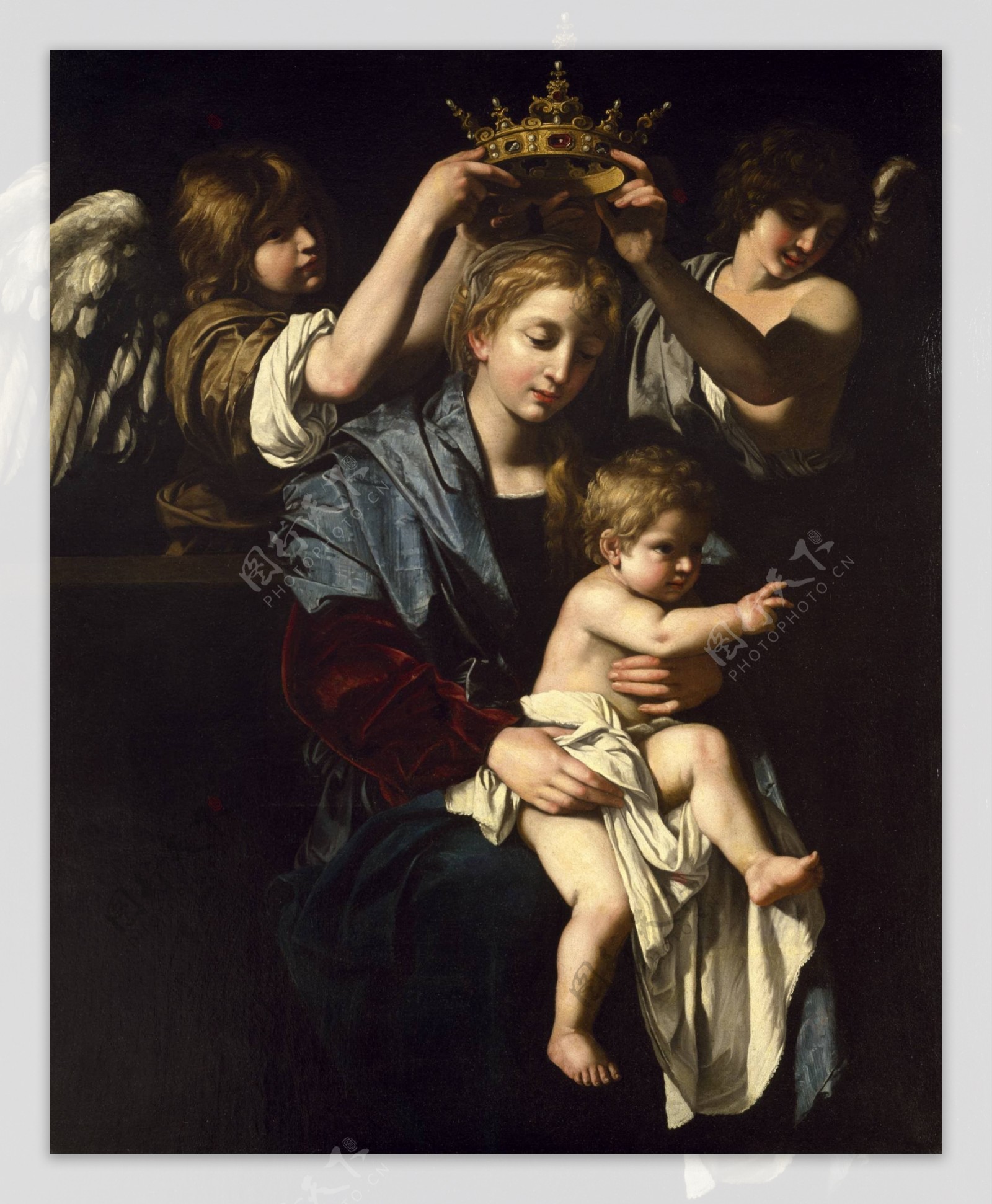 卡通圣母玛利亚抱耶稣圣子摆件 天主教基督教树脂工艺品-阿里巴巴