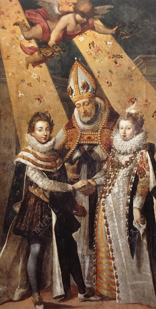 路易十三与安娜的婚礼图片