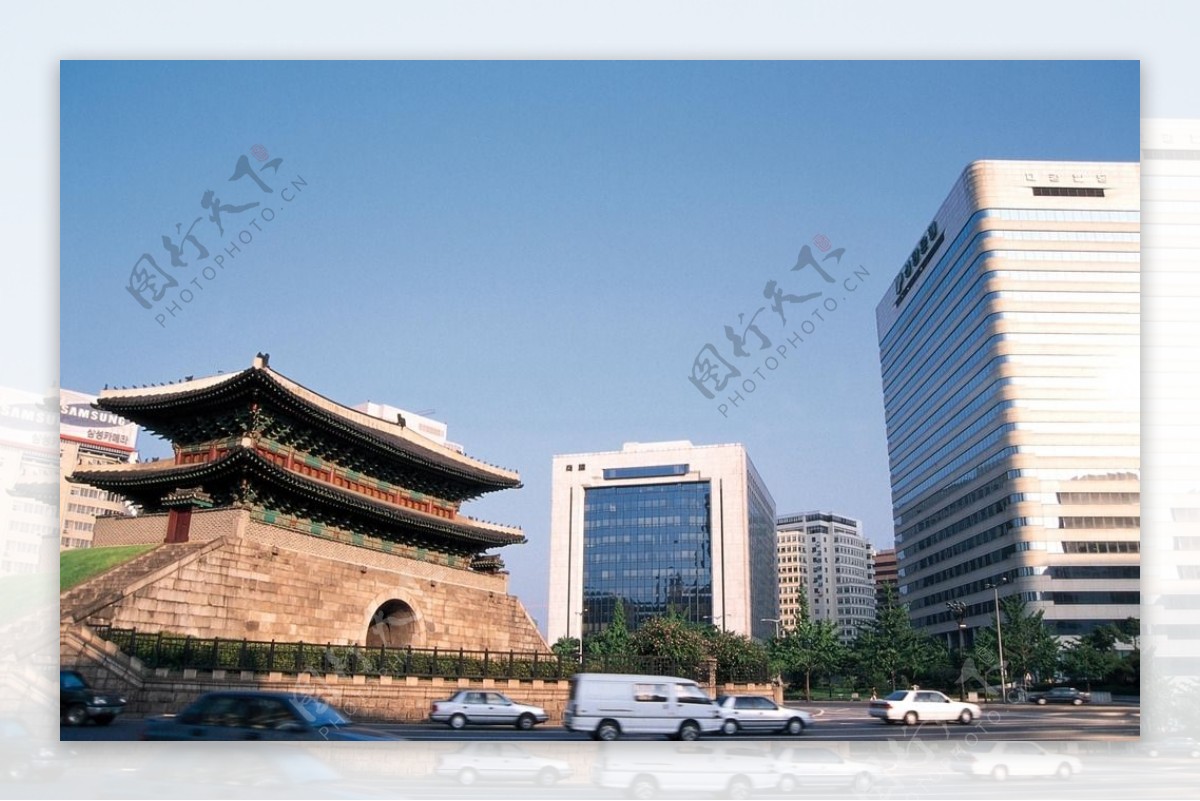 韩国建筑图片