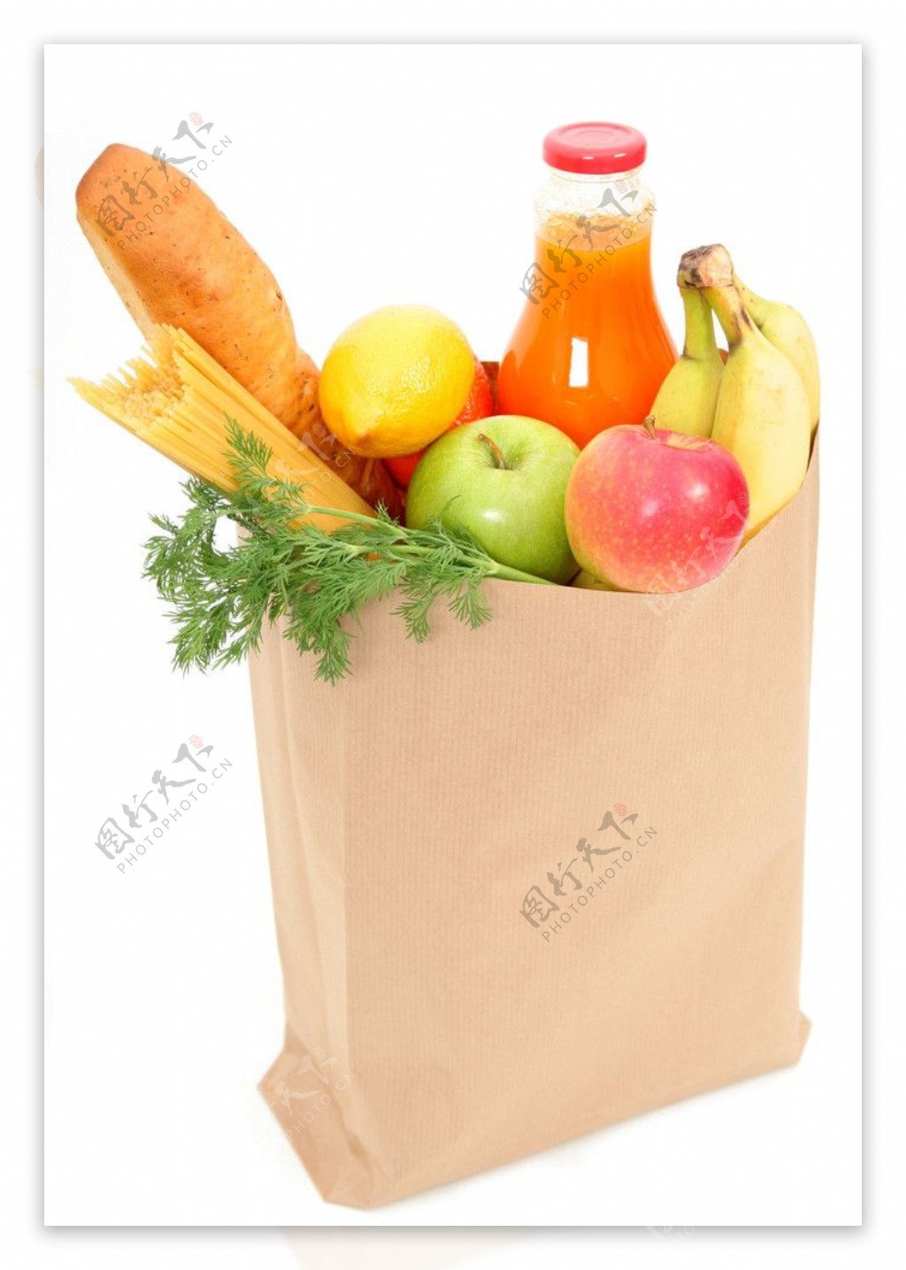 购物袋蔬菜水果图片