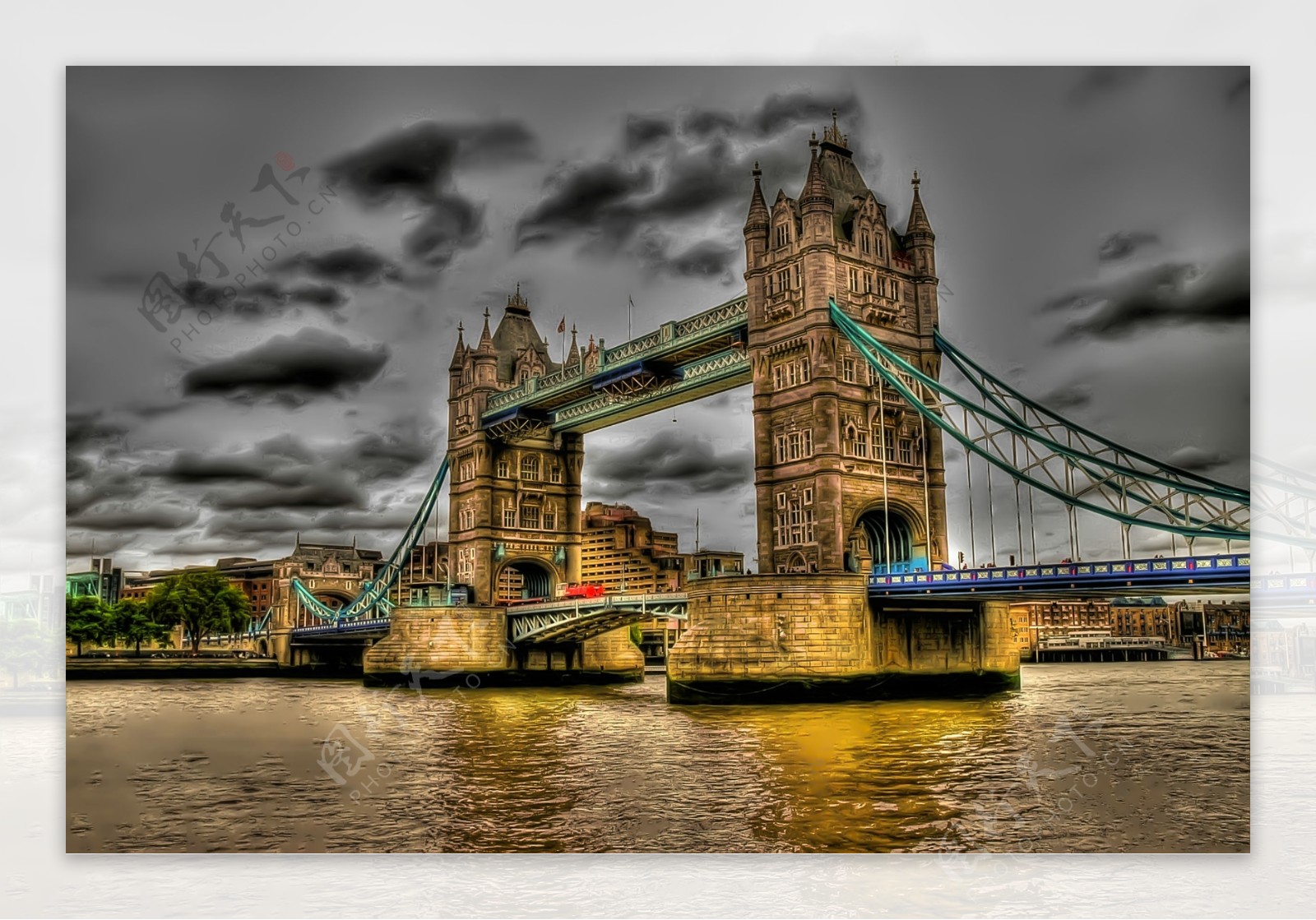 伦敦塔桥高清摄影图片